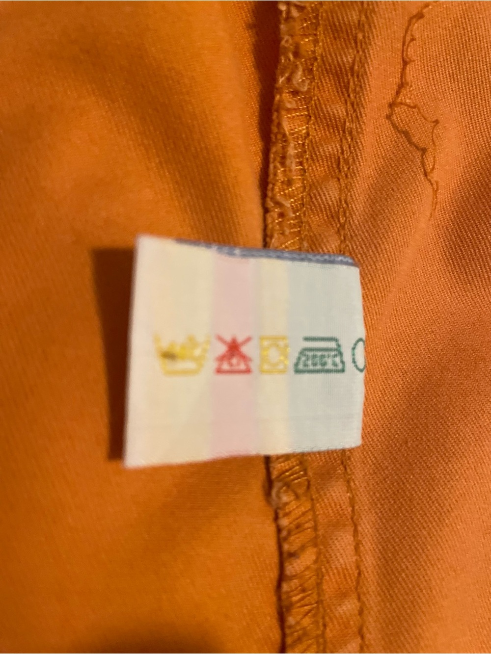 Smart Set Orange Button-Front Jean Jacket - Picture 8 of 8